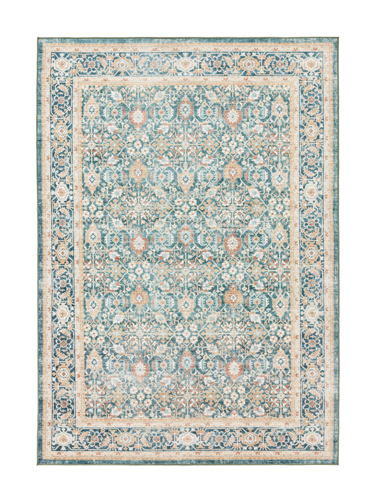 108334-7467; Vallila Jalokivi-matto Turkoosi / 140x200 cm 