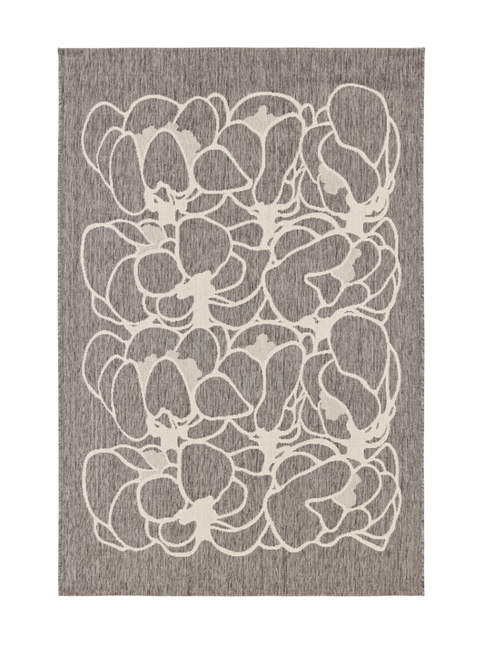 108297-9400; Vallila Makeba-matto Harmaa / 160x230 cm
