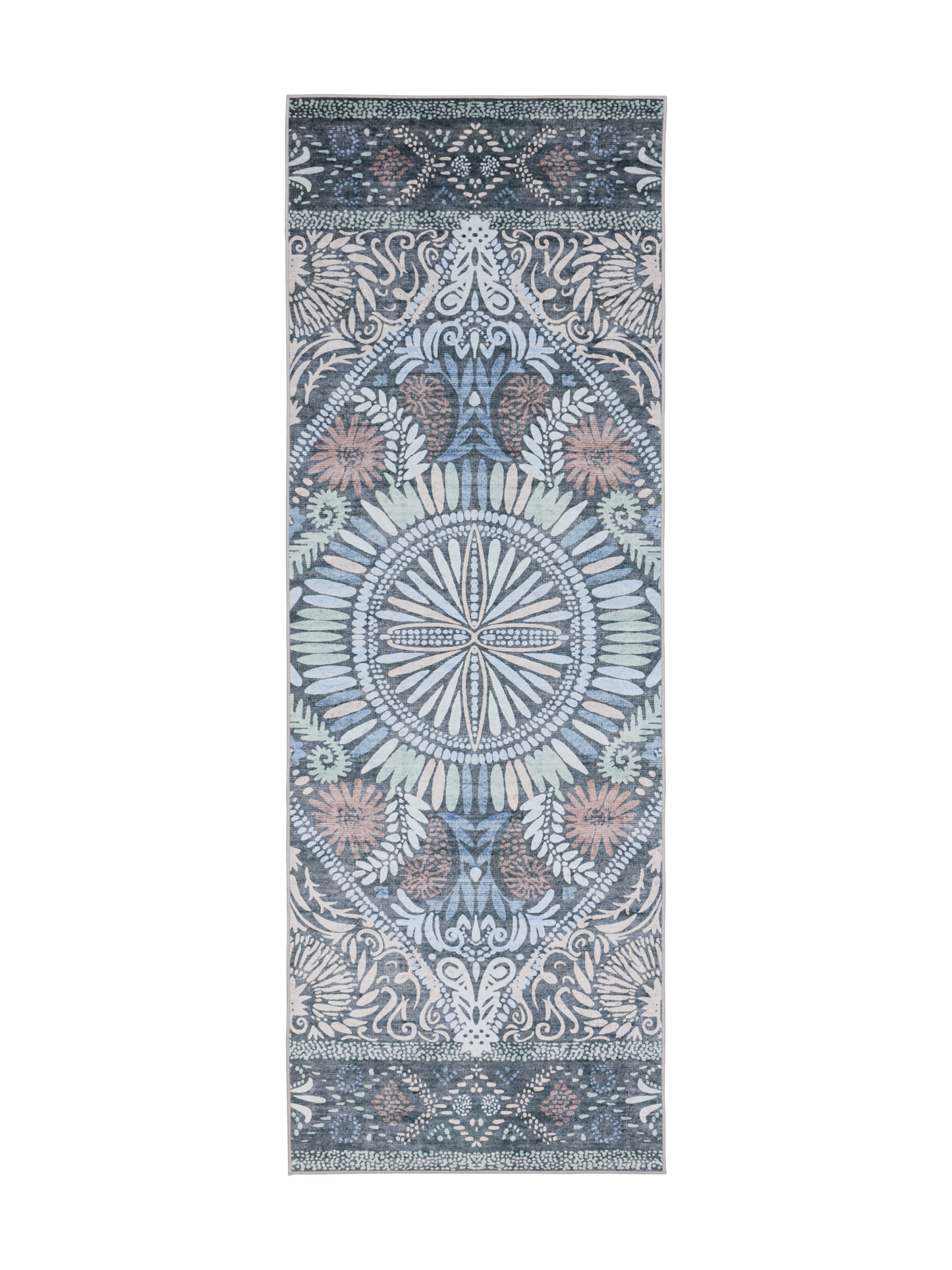 109338-9760; Vallila Hula-käytävämatto Harmaa / 80x230 cm 