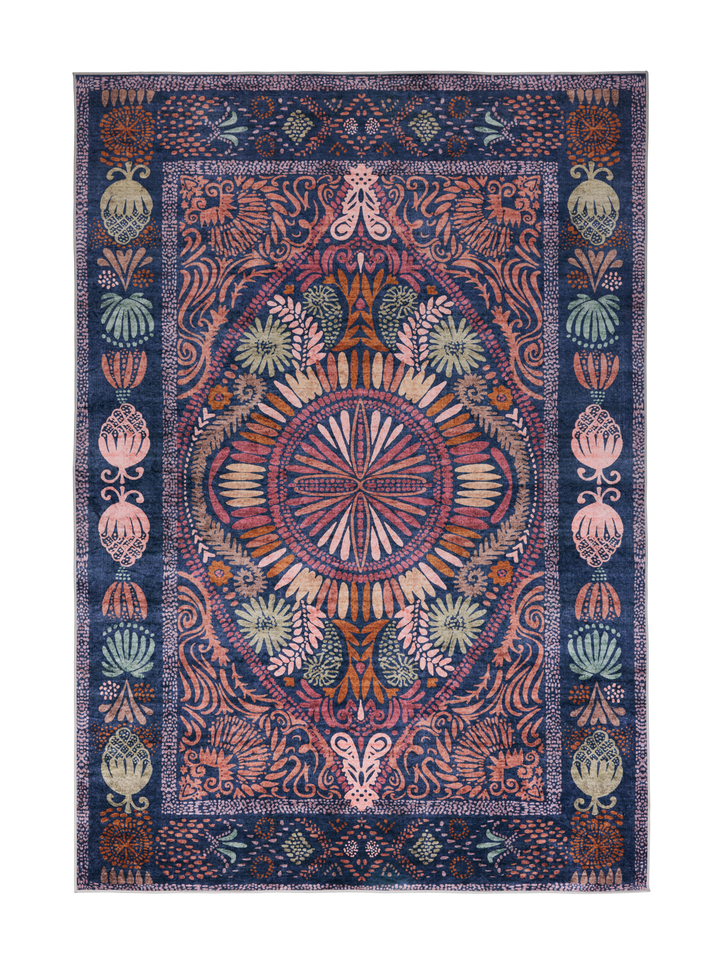 109340-8000; Vallila Hula-matto Monivärinen / 160x230 cm 