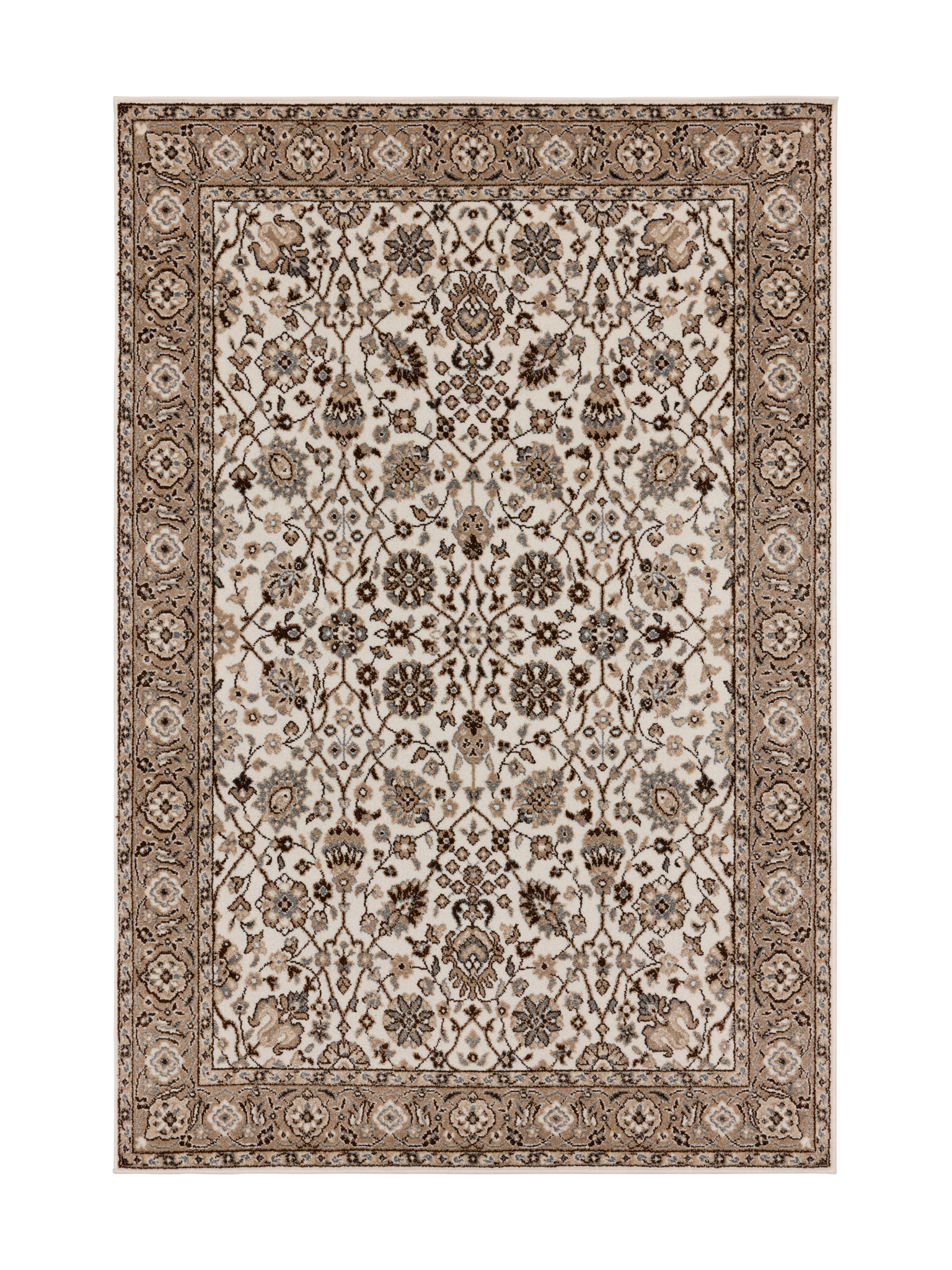 109266-1001; Vallila Kaneli-matto Beige-valkoinen / 133x190 cm 