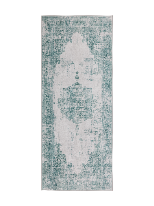 105835-7100; Vallila Topaasi-käytävämatto Salvianvihreä / 80x200 cm 