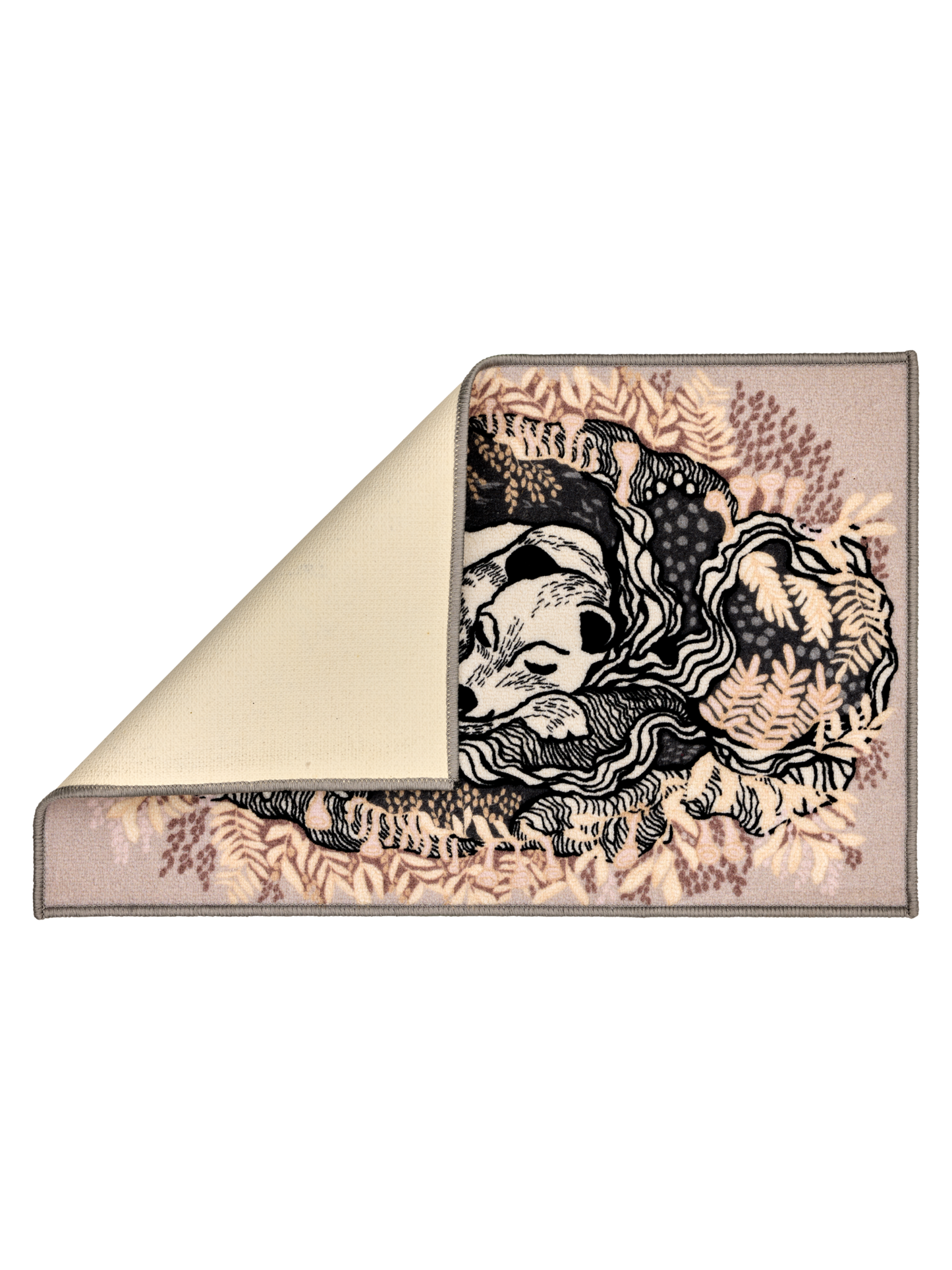 109083-1000_2; Vallila Unikeot-kynnysmatto Beige / 50x80 cm 