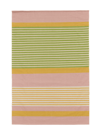 109266-4326; Vallila Pornainen-matto Pinkki-keltainen / 140x200 cm 