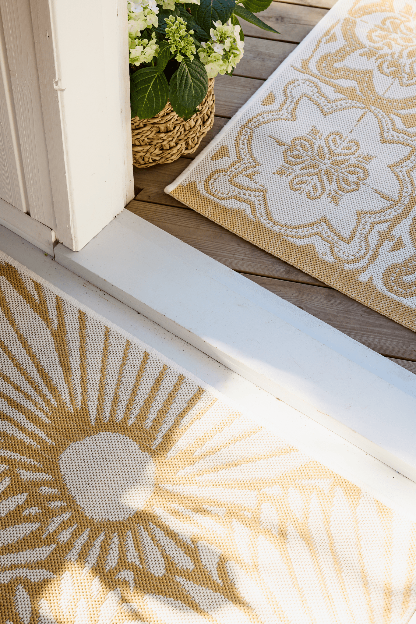 109068-2900_5; Vallila Stella-matto Keltainen / 133x190 cm 