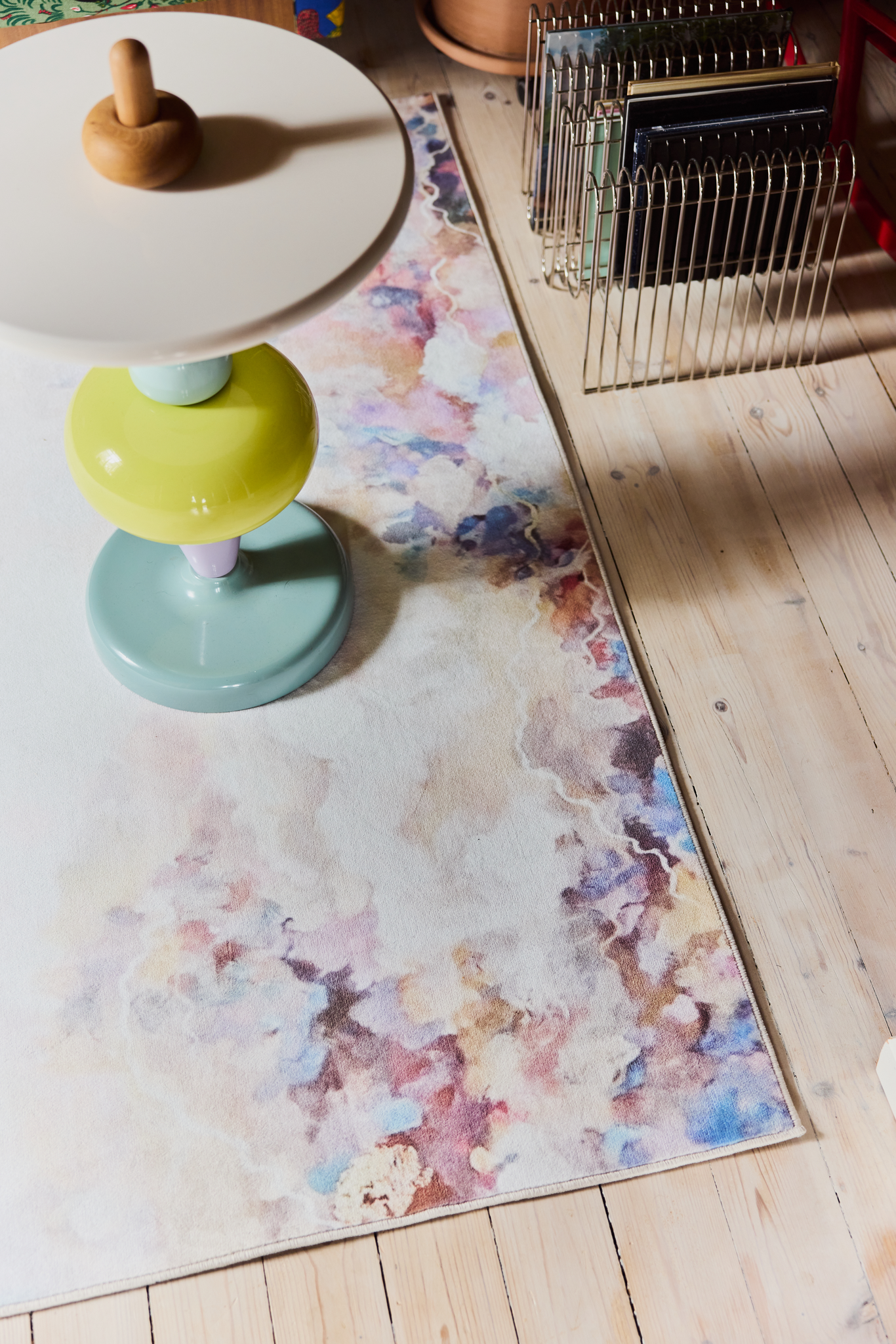 109344-4060_1; Vallila Poutapilvi-matto Pastelli / 160x230 cm 
