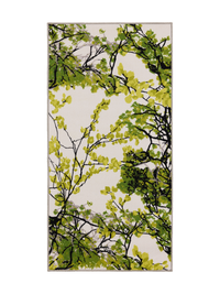 104547-02; Vallila Retriitti-käytävämatto Vihreä / 80x160 cm 