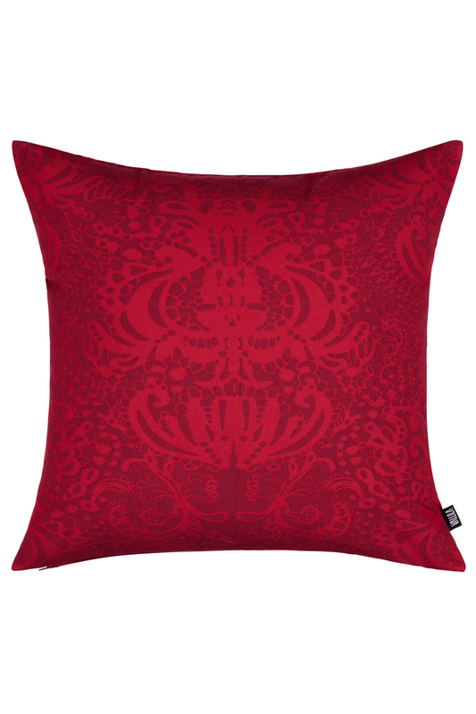 108909-4800; Vallila Mandariini-koristetyynynpäällinen Punainen / 43x43 cm