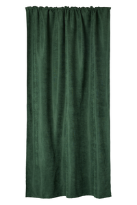 101140-7700; Vallila Royal-verho Tummanvihreä / 140x250 cm 