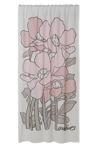 109015-4000; Vallila Olivia-valoverho Roosa / 140x250 cm 