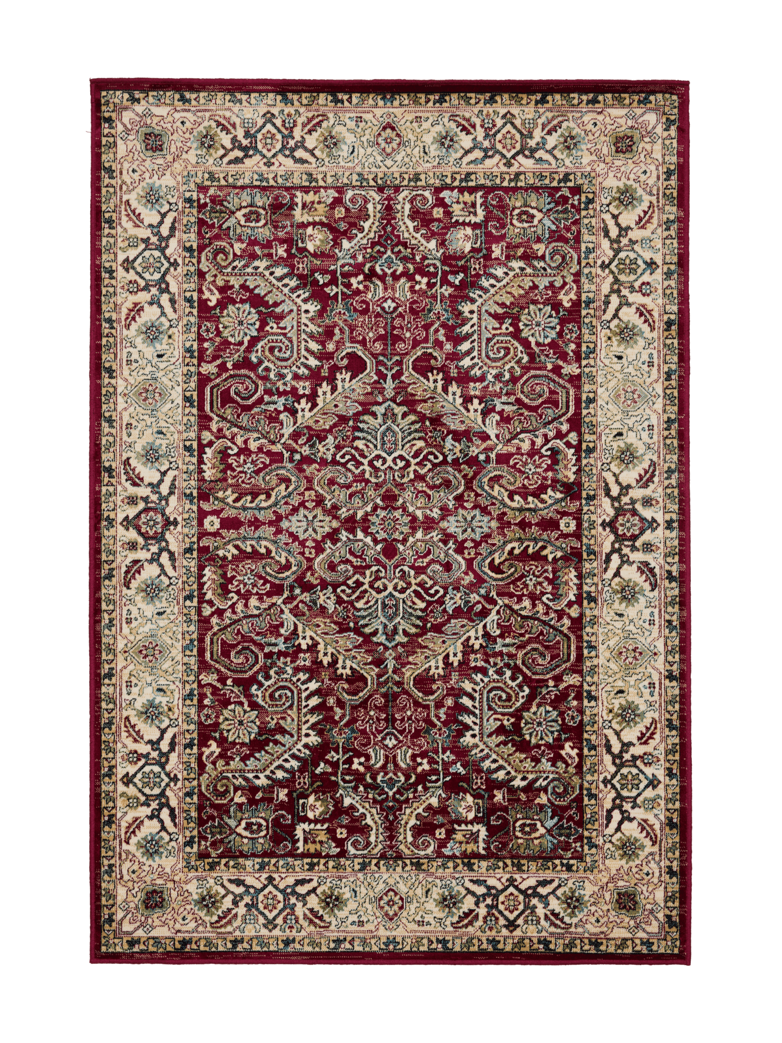 109273-4800; Vallila Inkivääri-matto Punainen / 135x190 cm 