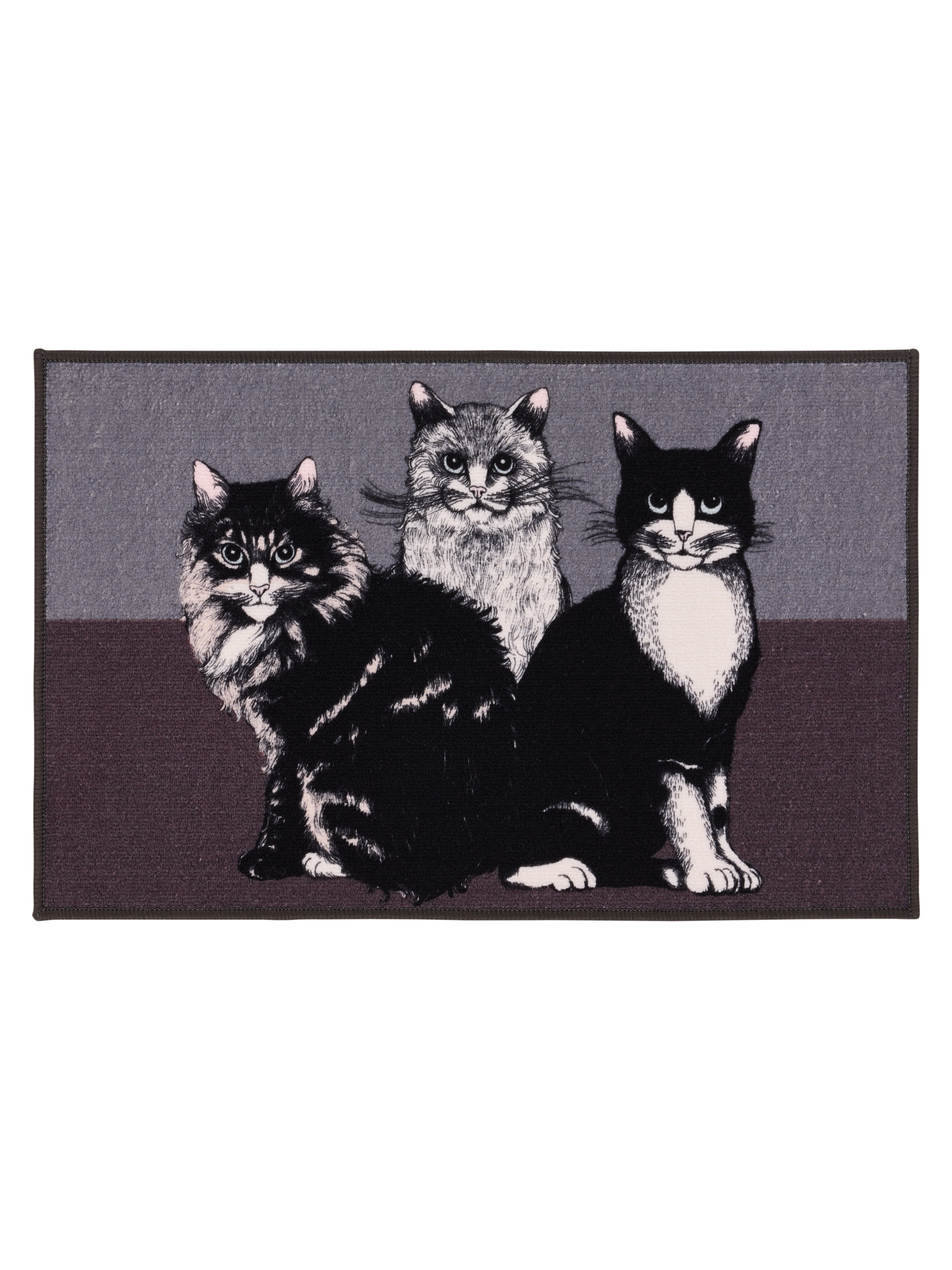 103207-9700; Vallila Mau-kynnysmatto Tummanharmaa / 50x80 cm 