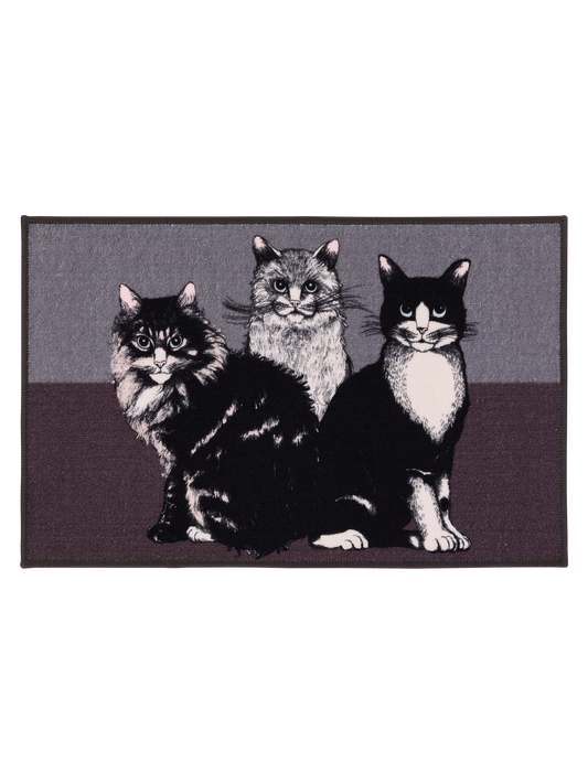 103207-9700; Vallila Mau-kynnysmatto Tummanharmaa / 50x80 cm 