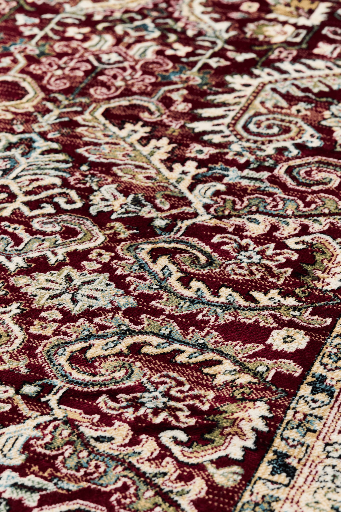 109274-4800_1; Vallila Inkivääri-matto Punainen / 160x230 cm 