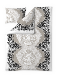 108704-1099; Vallila Mandariini-pussilakanasetti Latte / 150x210 cm 