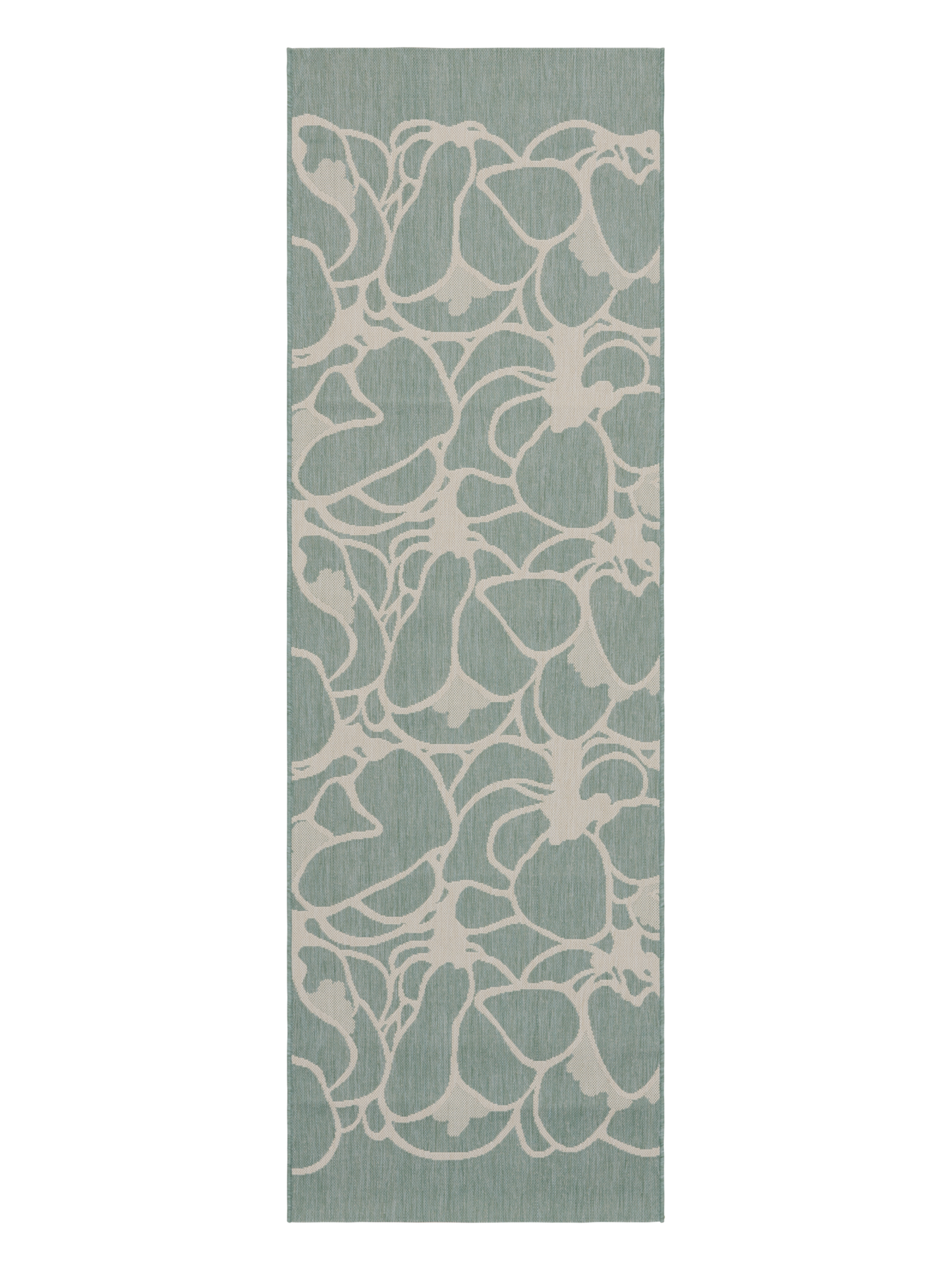 108296-7100; Vallila Makeba-käytävämatto Salvianvihreä / 100x300 cm 