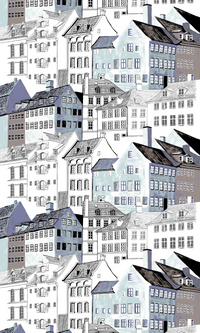 108682 -6370; Vallila Kobenhavn pimentävä kangas 150 cm Mintunvihreä / 150 cm 