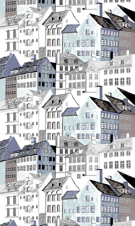 108682 -6370; Vallila Kobenhavn pimentävä kangas 150 cm Mintunvihreä / 150 cm 