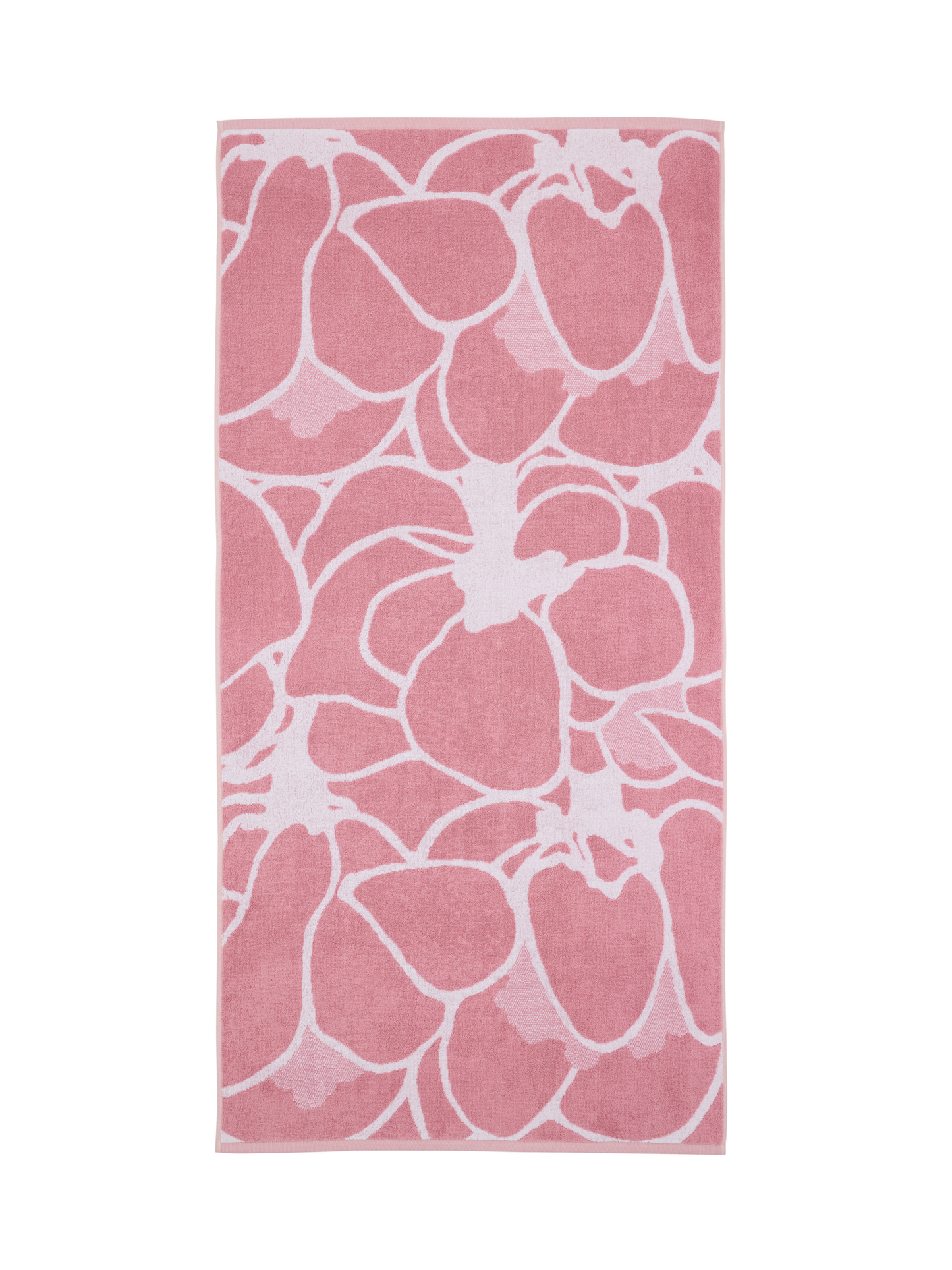 102889-4100_1; Vallila Makeba-pyyhe Roosa / 70x140 cm 