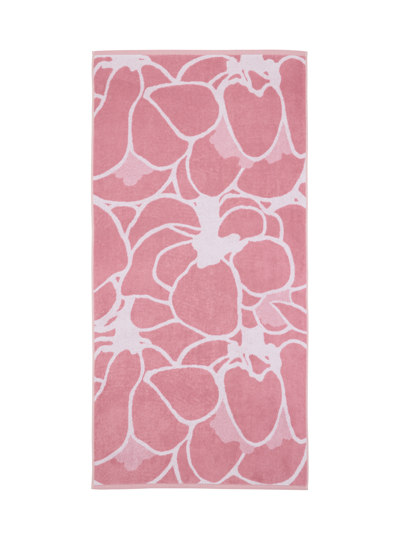 102889-4100_1; Vallila Makeba-pyyhe Roosa / 70x140 cm 