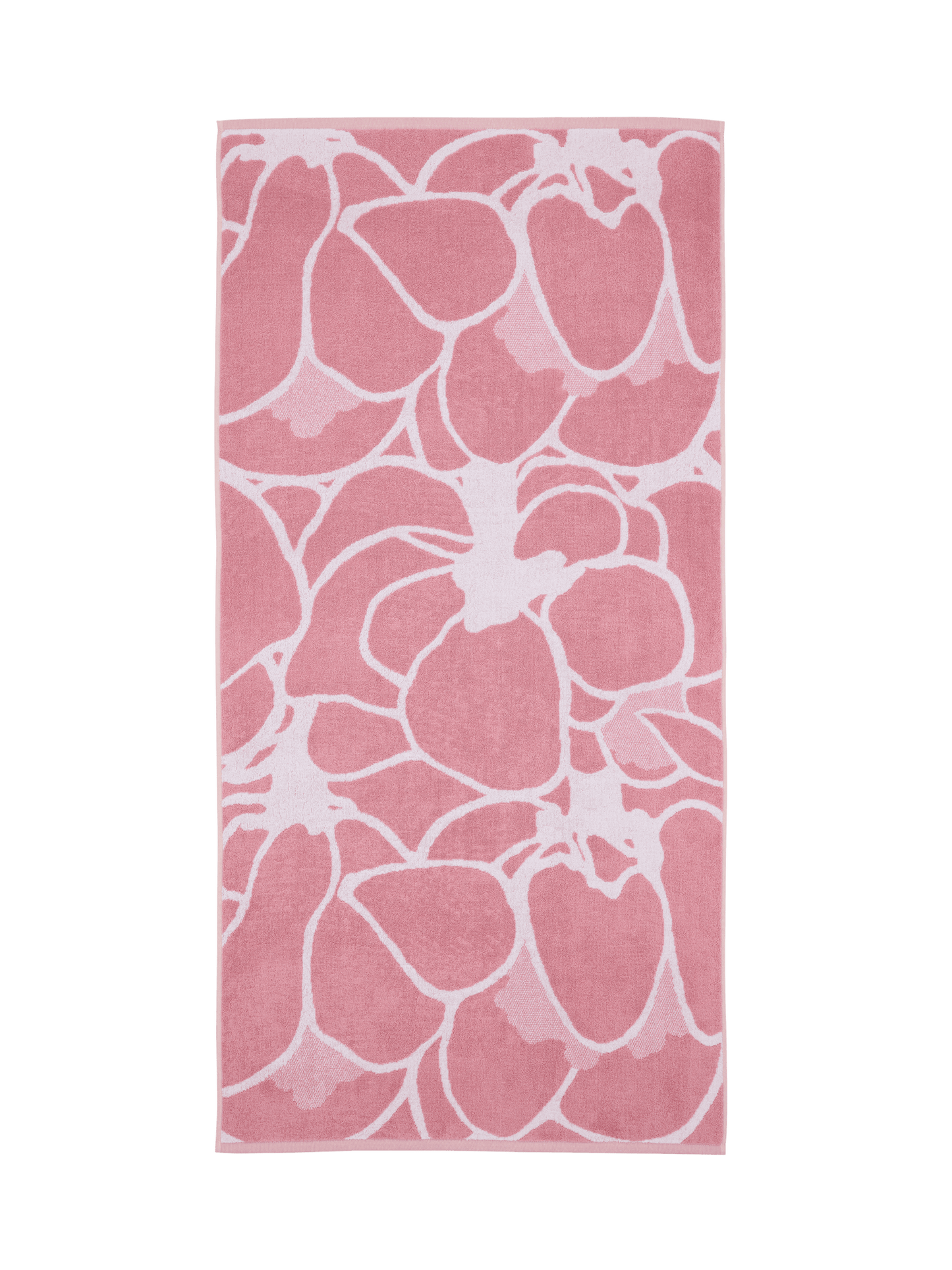 102889-4100_1; Vallila Makeba-pyyhe Roosa / 70x140 cm 