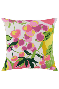 109262-8043; Vallila Tropic-koristetyynynpäällinen Monivärinen-pinkki / 43x43 cm 