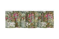 109022-7343; Vallila Ahomaa-verhokappa Vihreä-pinkki / 50x250 cm 