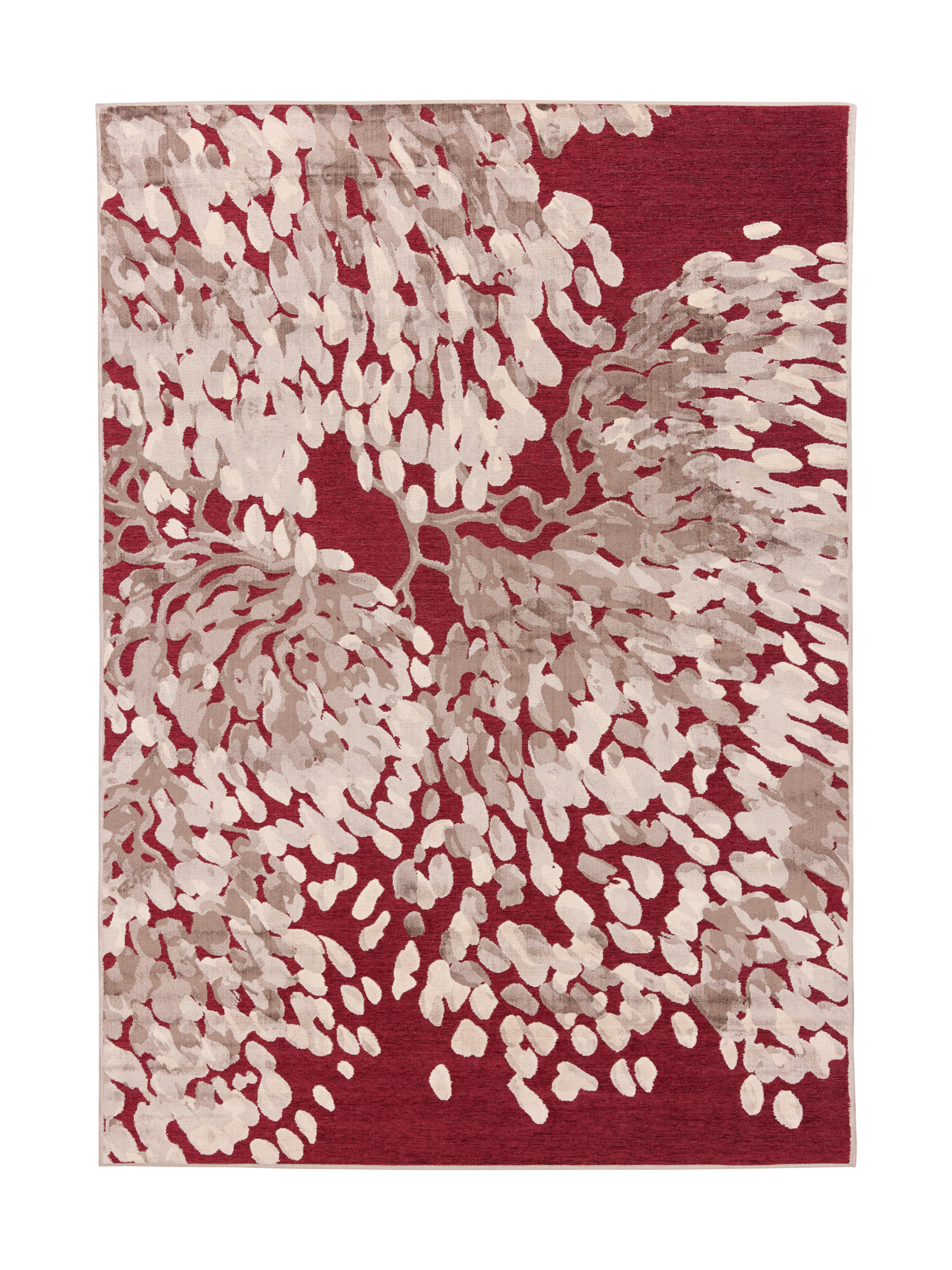 108479-4700; Vallila Taikapuu-matto Punainen / 140x200 cm 