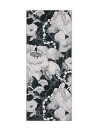 108768-9901; Vallila Romanssi-käytävämatto Musta-valkoinen / 80x150 cm 