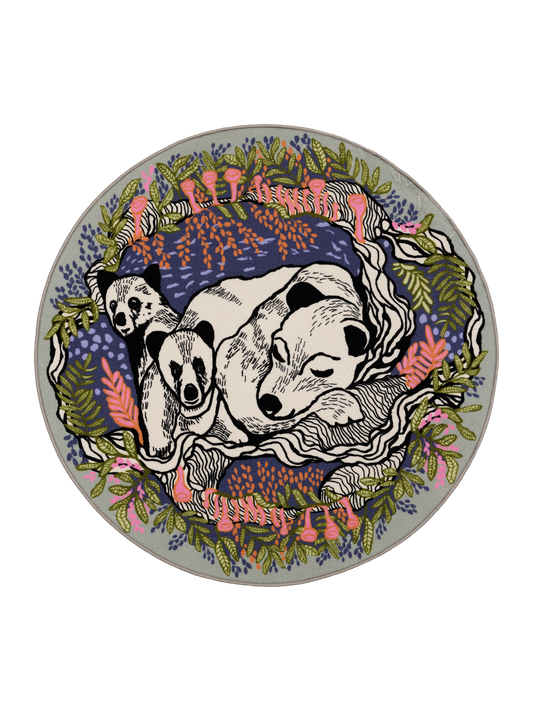 109085-8000; Vallila Unikeot-matto Monivärinen / Ø133 cm 