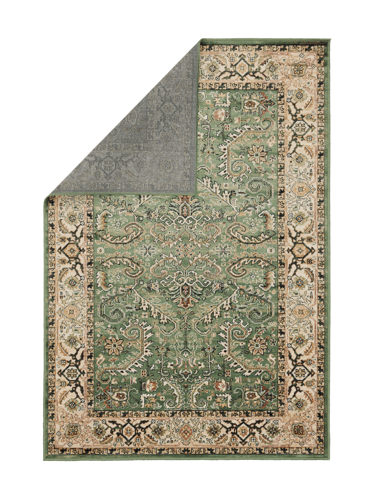 109277-7200_3; Vallila Inkivääri-matto Vihreä / 160x230 cm 