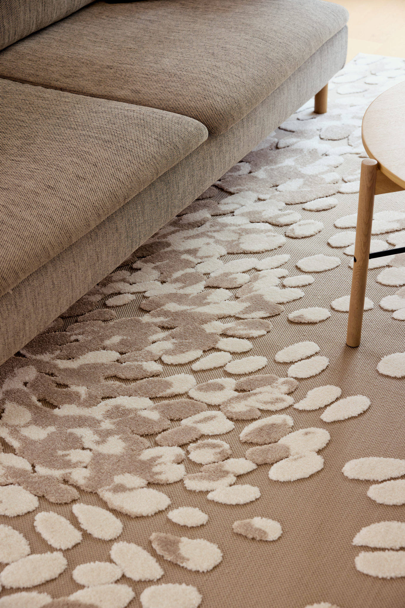 108620-1001_1; Vallila Väre-käytävämatto Beige / 80x230 cm 