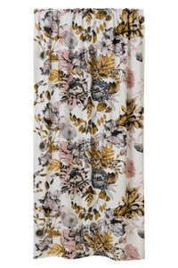 100496-9140; Vallila Lupita-verho Harmaa / 140x250 cm 