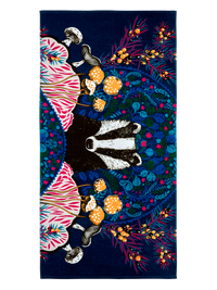 109042-8; Vallila Yövuoro-kylpypyyhe Monivärinen / 70x140 cm 