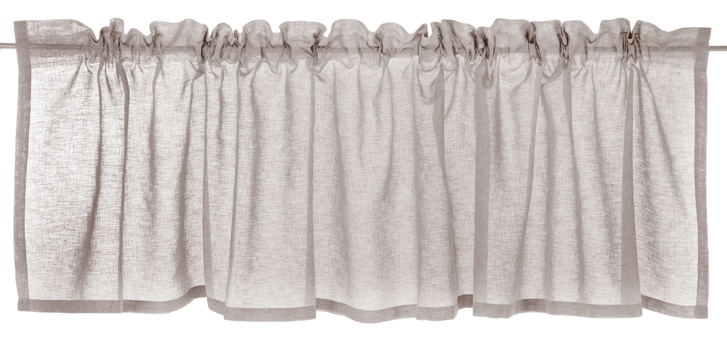 101356-8; Vallila Formula-valoverhokappa Pellava / 60x250 cm 