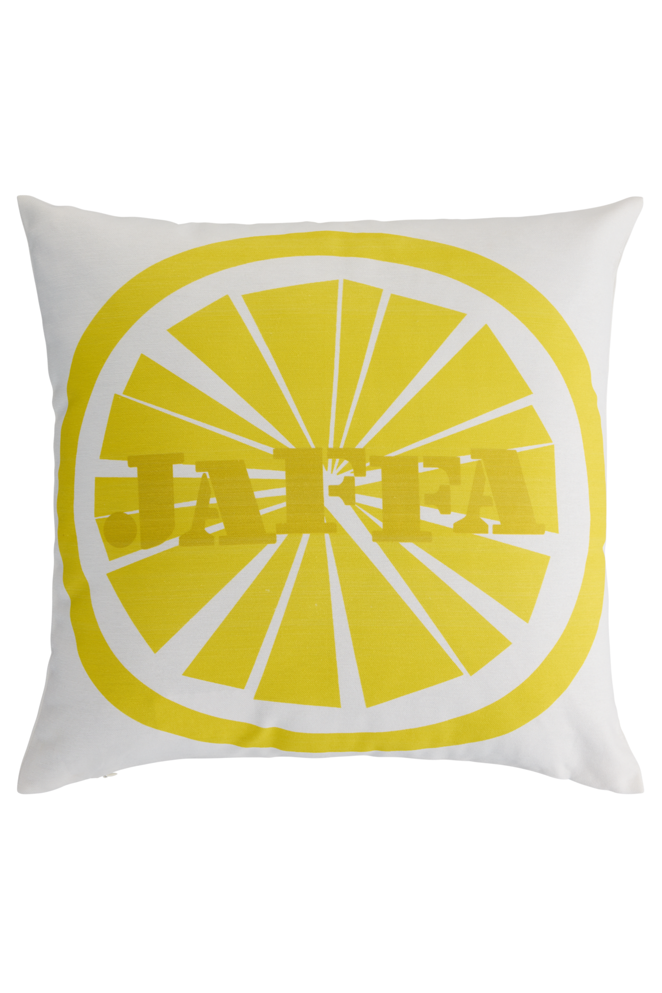 109036-2100; Vallila Sitrus-koristetyynynpäällinen Keltainen / 43x43 cm 