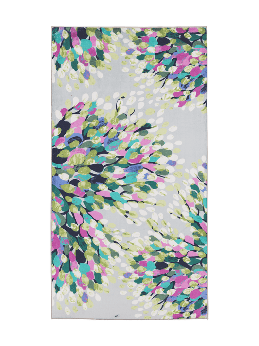 109252-7043; Vallila Aronia-käytävämatto Salvianvihreä-pinkki / 80x150 cm 