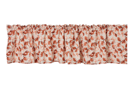 108250-3714; Vallila Alkulähde-verhokappa Okra / 60x250 cm 