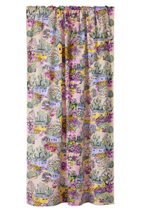 109259-8000; Vallila Huvilapolku-verho Monivärinen / 140x250 cm 