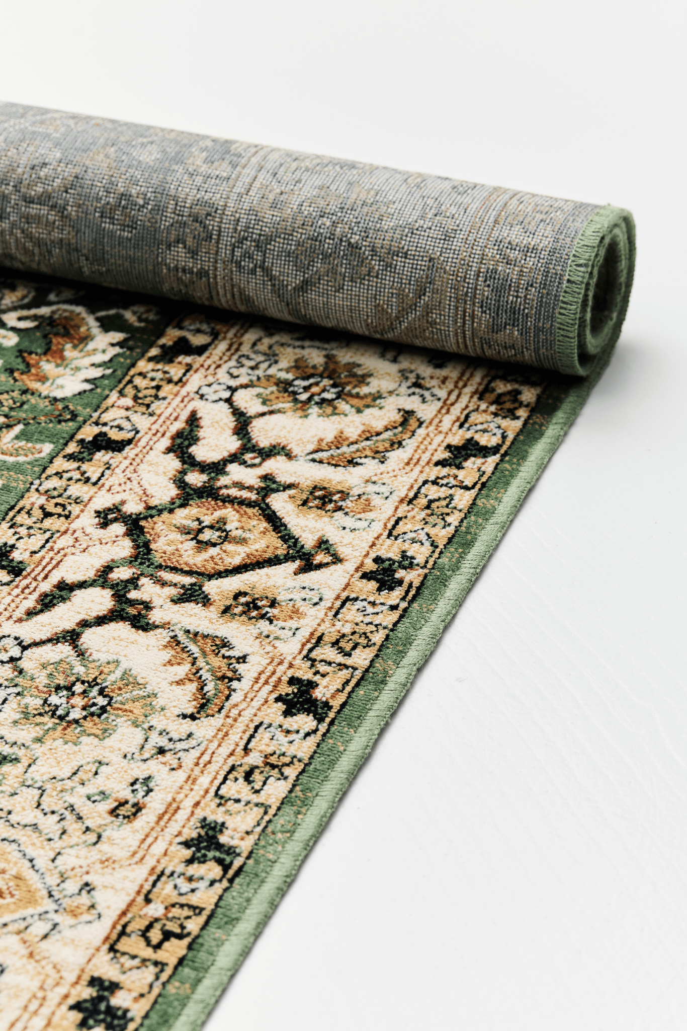 109277-7200_2; 109276-7200_2; Vallila Inkivääri-matto Vihreä / 135x190 cm 