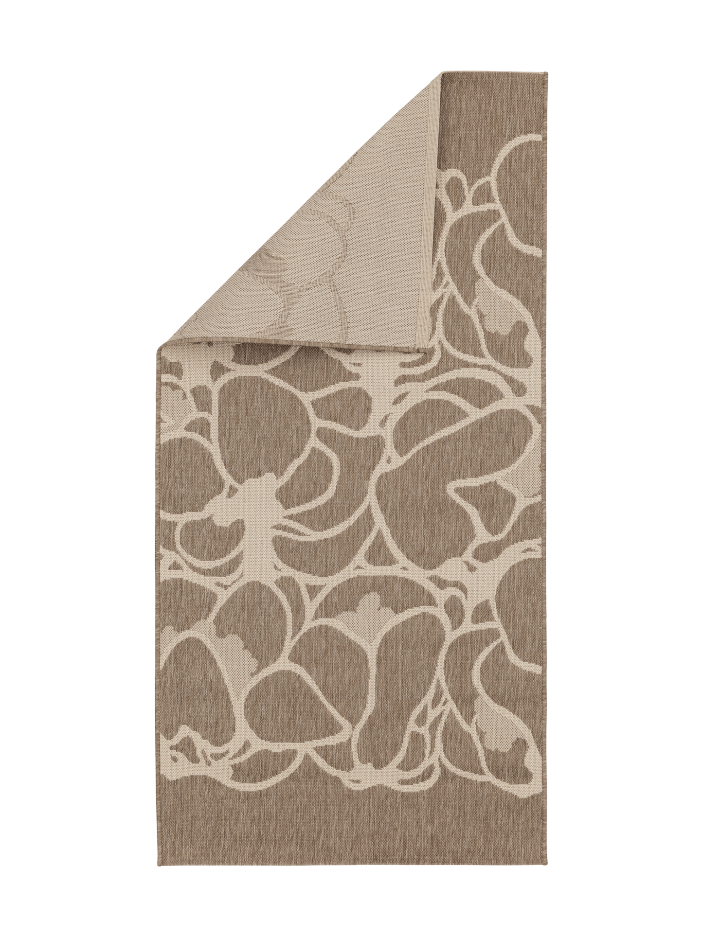 108296-1001_6; Vallila Makeba-käytävämatto Beige-valkoinen / 100x300 cm 
