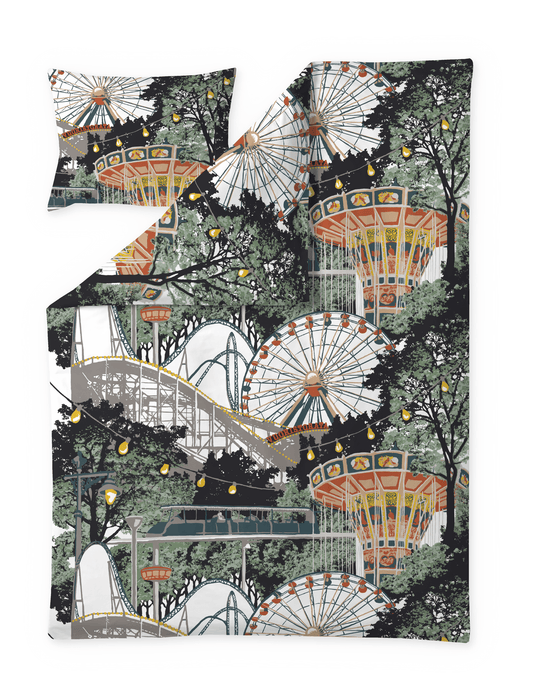 109207-8000; Vallila Lintsi-pussilakanasetti Monivärinen / 150x210 cm 