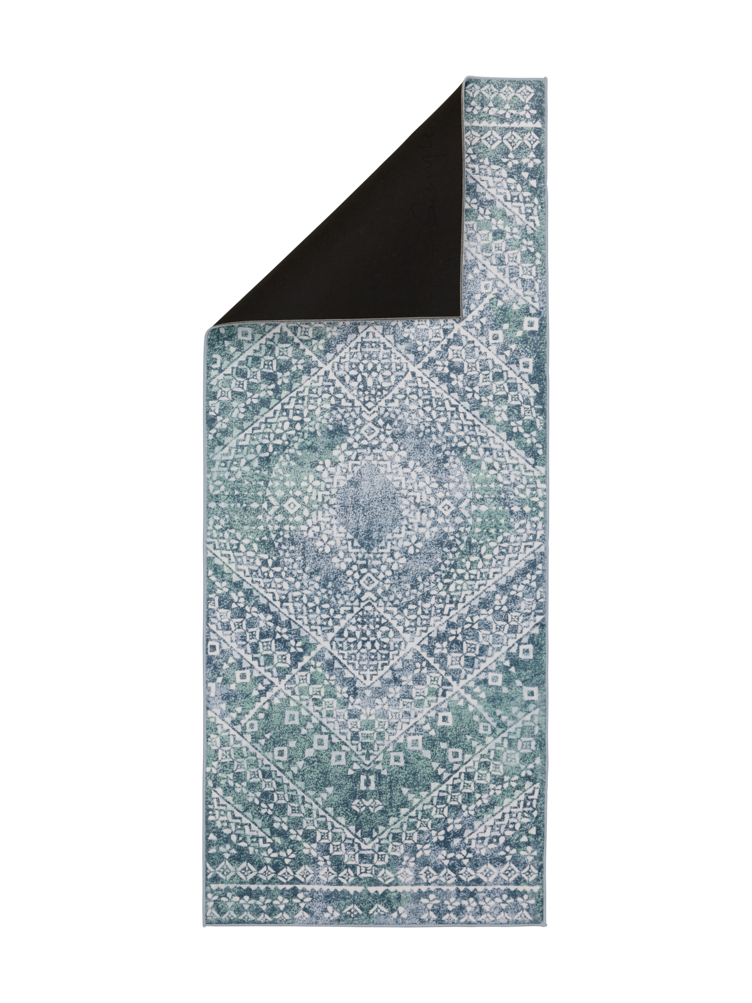 109105-7100_3; Vallila Traditio-käytävämatto Mintunvihreä / 80x200 cm 