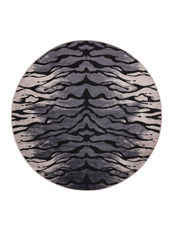 109139-9700; Vallila Kuuma puuma -matto Harmaa / Ø160 cm 