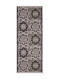 108592-9901; Vallila Kujakatti-käytävämatto Musta-valkoinen / 80x150 cm 