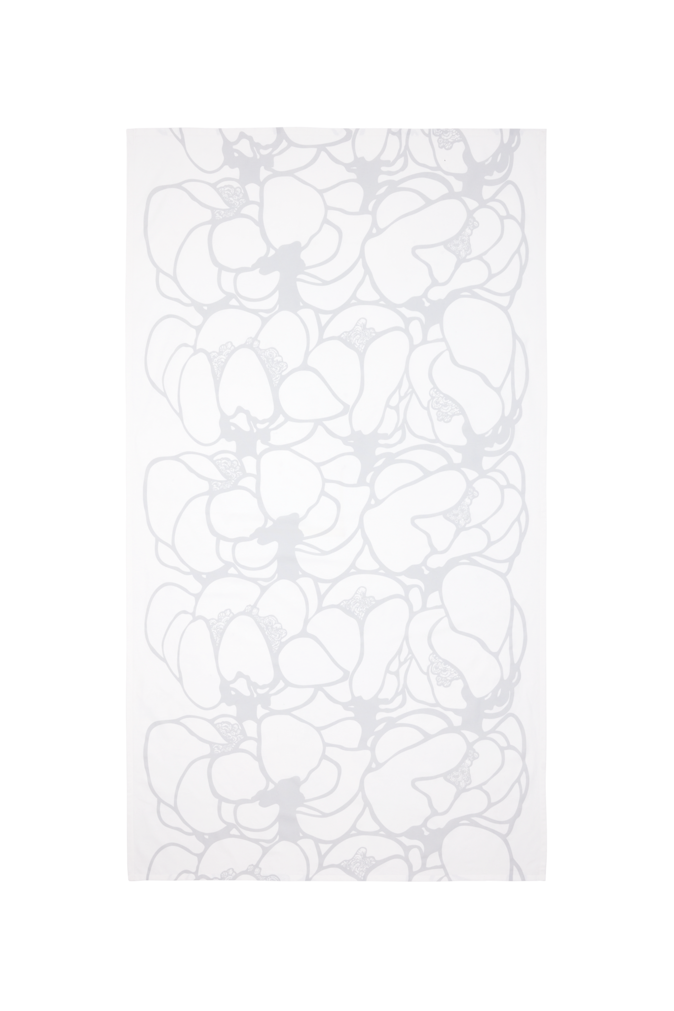 107145-1; Vallila Makeba-pöytäliina Valkoinen / 145x250 cm 
