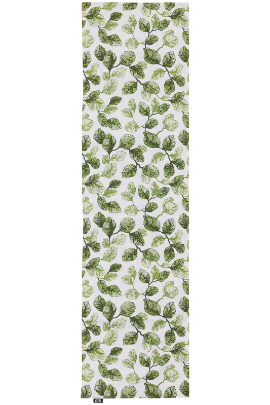 108257-7500; Vallila Alkulähde-kaitaliina Vihreä / 40x150 cm 