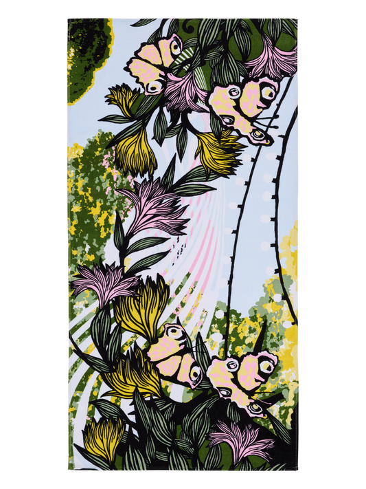 108916-8000; Vallila Ilosaari-kylpypyyhe Monivärinen / 70x140 cm 