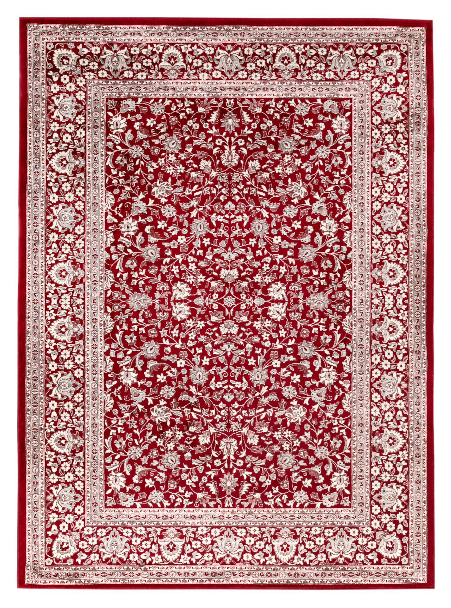 102199-36; Vallila Lydia-matto Punainen / 140x200 cm 