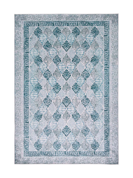 108501-7700; Vallila Kätkö-matto Vihreä / 140x200 cm 